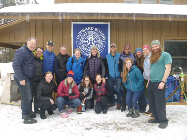 Gratitude for the Prouty Project Team after VOBS dog sledding course