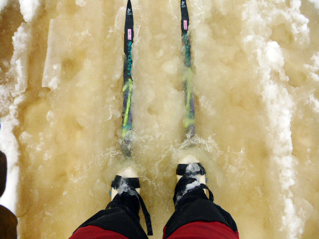 Slushy Skiing